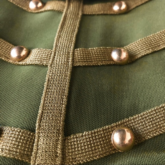 STUDDED BANDAGE MIDI DRESS - Picture 7 of 10